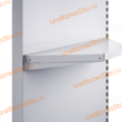 Торговый угловой стеллаж 1450*500*900 3 полки - uralbiznesstroi.ru – Омск