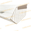 Торговый стеллаж с корзиной 1450*400*900 - uralbiznesstroi.ru – Омск