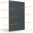 Экономпанель 1200*2400 графит (вертикально) - uralbiznesstroi.ru – Омск