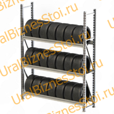 Стеллаж для колес, шин и дисков 2040x2000x400 мм - uralbiznesstroi.ru – Омск