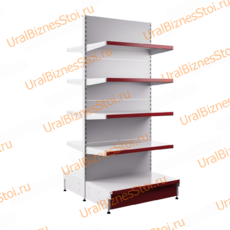 Торговые островные стеллажи - uralbiznesstroi.ru – Омск