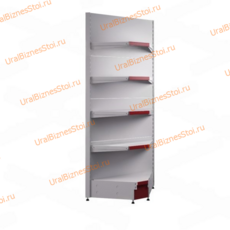 Торговые угловые стеллажи - uralbiznesstroi.ru – Омск