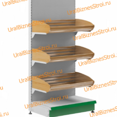 Торговый стеллаж для хлеба 1950*500*900 4 полки - uralbiznesstroi.ru – Омск
