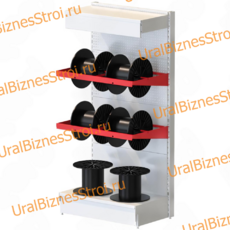 Торговый стеллаж для кабеля 1950*500*1200 6 катушек - uralbiznesstroi.ru – Омск
