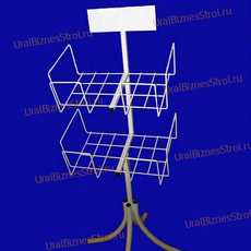 Стойка для прессы двуярусная, комбинированная, формат А4 и А3 - uralbiznesstroi.ru – Омск