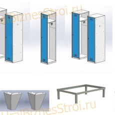 Металлическая мебель и шкафы - uralbiznesstroi.ru – Омск