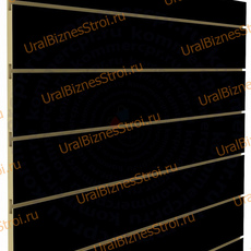 Экономпанель 1200*2400 черная (вертикально) - uralbiznesstroi.ru – Омск