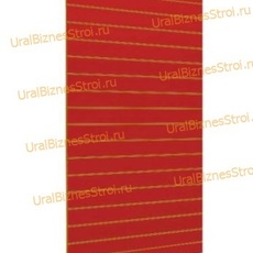 Экономпанель 1200*2400 красная (вертикально) - uralbiznesstroi.ru – Омск