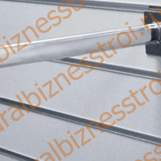 F 113 Кронштейн горизонтальный, 300 мм, хром - uralbiznesstroi.ru – Омск