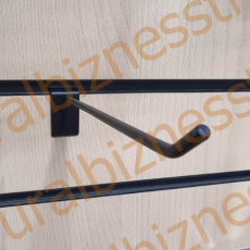 F 294 Крючок 300 мм чёрный (5 мм) - uralbiznesstroi.ru – Омск