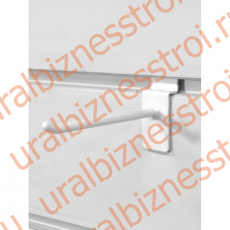 FP291 Крючок пластиковый,белый 150 мм - uralbiznesstroi.ru – Омск