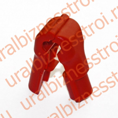 SO56-6 Противокражный замок пластиковый на крючок d=6мм,красный - uralbiznesstroi.ru – Омск