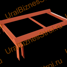 Подставка под бочку 200 л - uralbiznesstroi.ru – Омск