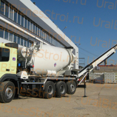 Аренда миксера с  транспортерной лентой подачи - uralbiznesstroi.ru – Омск