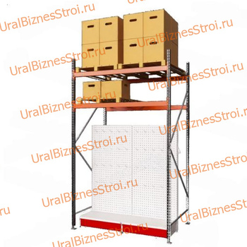 Стеллаж Cash & Carry 4000*1500*1000 - uralbiznesstroi.ru – Омск