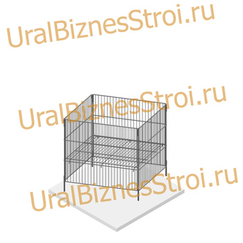 Корзина для распродаж 750х400х800 - uralbiznesstroi.ru – Омск