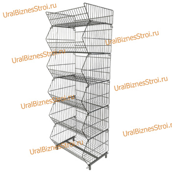 Горка из корзин (КОШ), 5+1 - uralbiznesstroi.ru – Омск