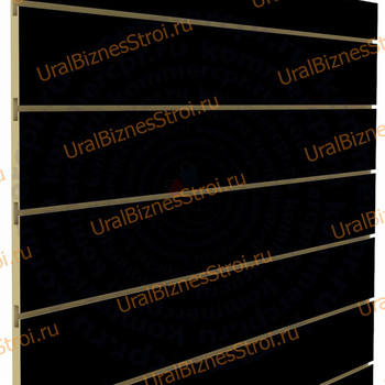 Экономпанель 1200*2400 черная (вертикально) - uralbiznesstroi.ru – Омск