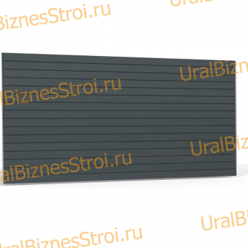 Экономпанель 2400*1200 графит (горизонтально) - uralbiznesstroi.ru – Омск