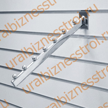 F 111/10b Кронштейн наклонный, с 10-ю шариками, 400 мм, - uralbiznesstroi.ru – Омск