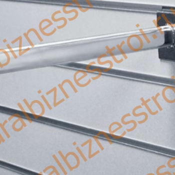 F 113 Кронштейн горизонтальный, 300 мм, хром - uralbiznesstroi.ru – Омск