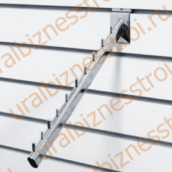 F 111 Наклонный кронштейн с 7 штырьками хром - uralbiznesstroi.ru – Омск