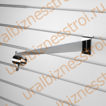 F 218 Кронштейн для полки 300 мм с кольцом хром - uralbiznesstroi.ru – Омск
