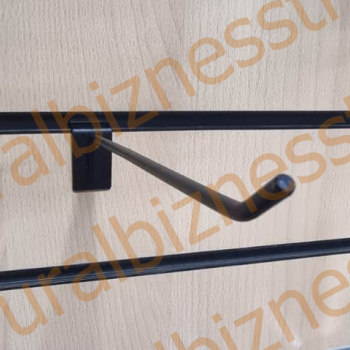 F 292 Крючок 200 мм чёрный (4мм) - uralbiznesstroi.ru – Омск